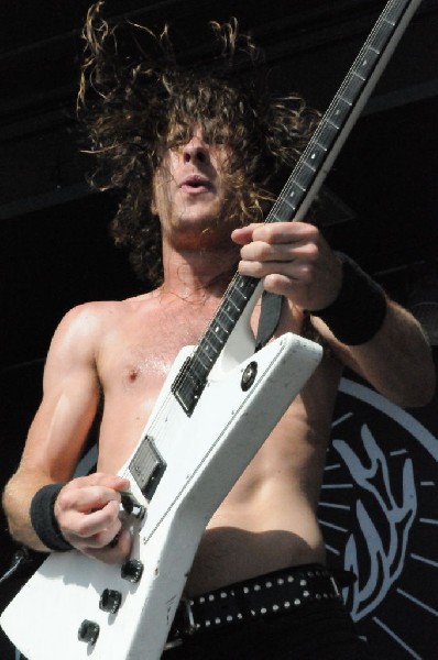 Airbourne at the Mayhem Festival Verizon Wireless Amphitheater