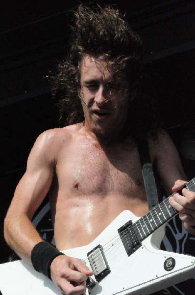 Airbourne at the Mayhem Festival Verizon Wireless Amphitheater