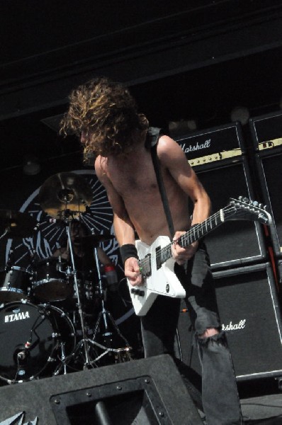 Airbourne at the Mayhem Festival Verizon Wireless Amphitheater
