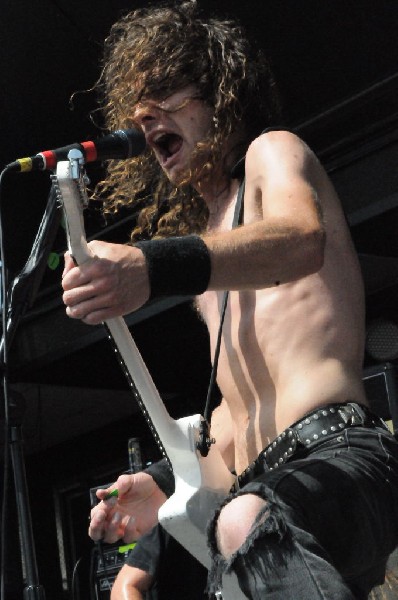 Airbourne at the Mayhem Festival Verizon Wireless Amphitheater