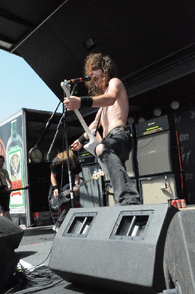 Airbourne at the Mayhem Festival Verizon Wireless Amphitheater