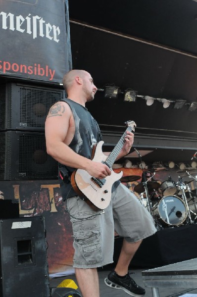 All That Remains at the Mayhem Festival 2009 at the AT&T Center, San An