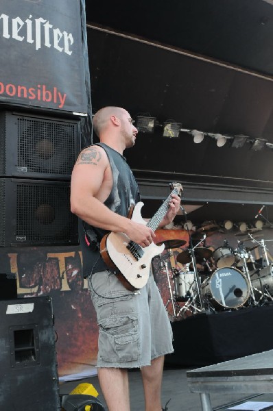 All That Remains at the Mayhem Festival 2009 at the AT&T Center, San An