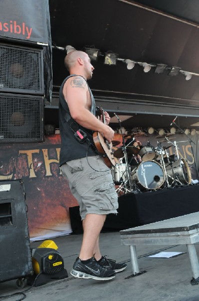 All That Remains at the Mayhem Festival 2009 at the AT&T Center, San An