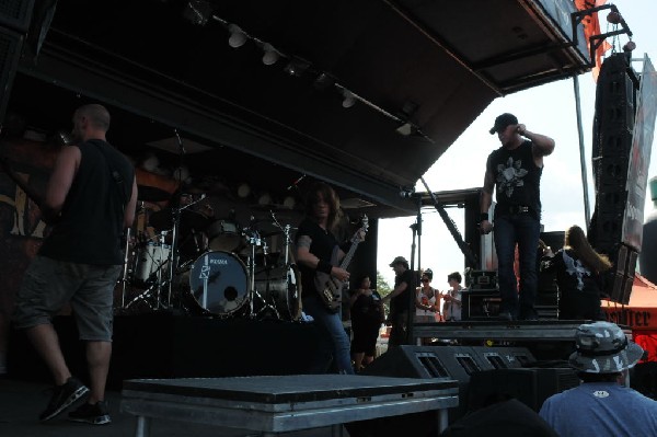 All That Remains at the Mayhem Festival 2009 at the AT&T Center, San An