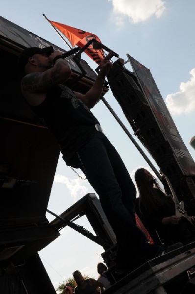 All That Remains at the Mayhem Festival 2009 at the AT&T Center, San An