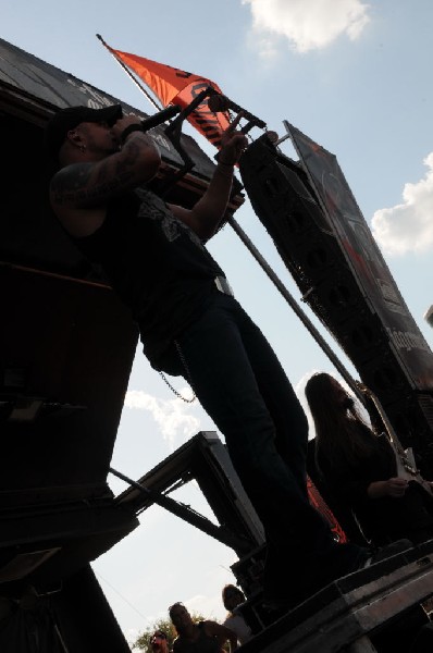 All That Remains at the Mayhem Festival 2009 at the AT&T Center, San An