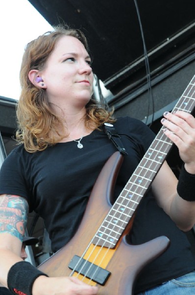 All That Remains at the Mayhem Festival 2009 at the AT&T Center, San An