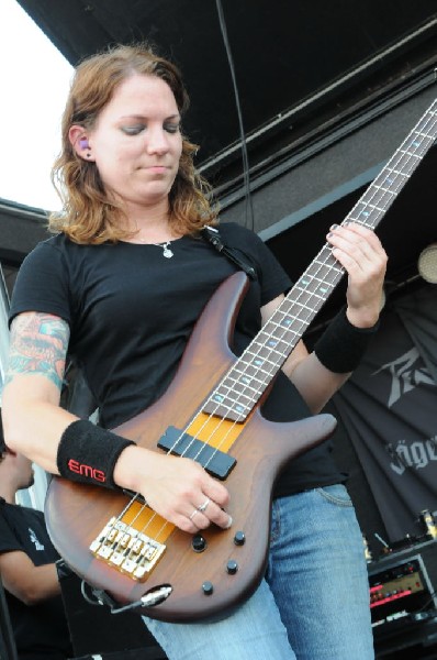All That Remains at the Mayhem Festival 2009 at the AT&T Center, San An