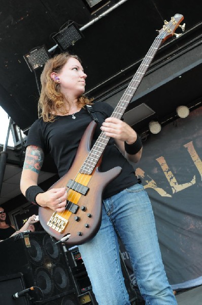 All That Remains at the Mayhem Festival 2009 at the AT&T Center, San An