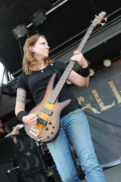 All That Remains at the Mayhem Festival 2009 at the AT&T Center, San An