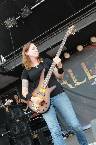 All That Remains at the Mayhem Festival 2009 at the AT&T Center, San An
