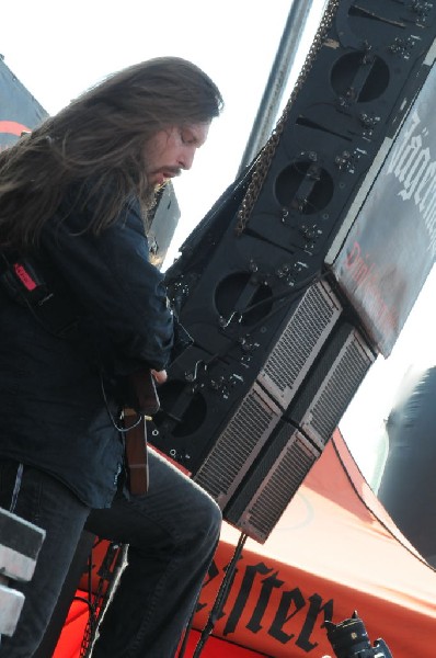 All That Remains at the Mayhem Festival 2009 at the AT&T Center, San An