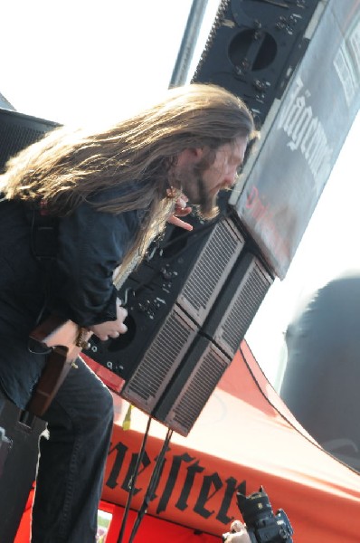 All That Remains at the Mayhem Festival 2009 at the AT&T Center, San An