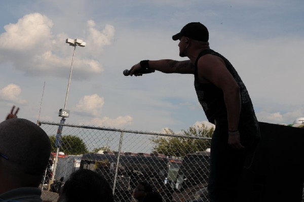All That Remains at the Mayhem Festival 2009 at the AT&T Center, San An