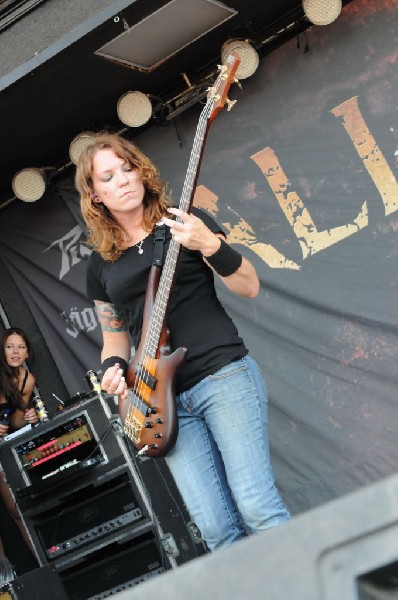 All That Remains at the Mayhem Festival 2009 at the AT&T Center, San An