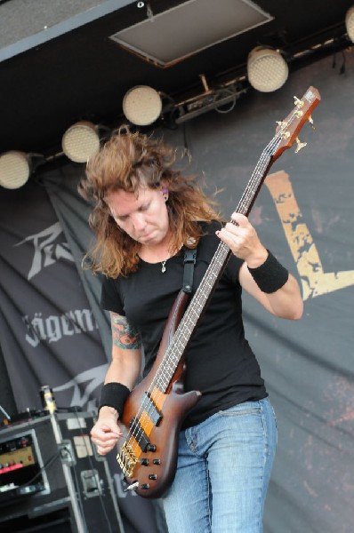 All That Remains at the Mayhem Festival 2009 at the AT&T Center, San An