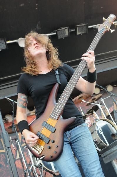 All That Remains at the Mayhem Festival 2009 at the AT&T Center, San An