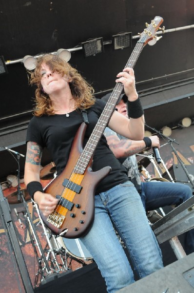 All That Remains at the Mayhem Festival 2009 at the AT&T Center, San An