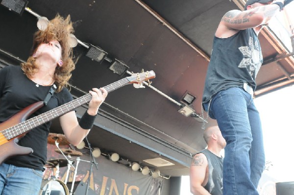 All That Remains at the Mayhem Festival 2009 at the AT&T Center, San An