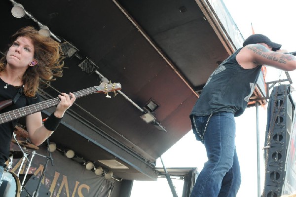 All That Remains at the Mayhem Festival 2009 at the AT&T Center, San An