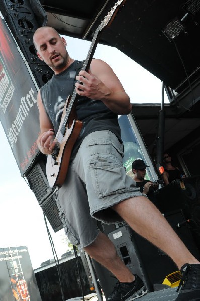 All That Remains at the Mayhem Festival 2009 at the AT&T Center, San An