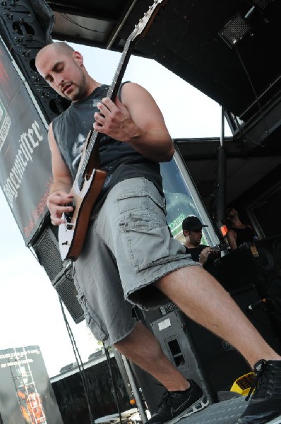 All That Remains at the Mayhem Festival 2009 at the AT&T Center, San An