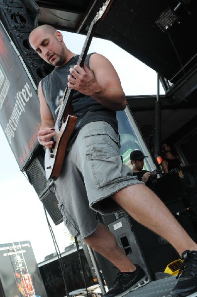 All That Remains at the Mayhem Festival 2009 at the AT&T Center, San An