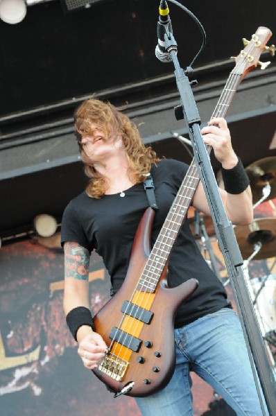 All That Remains at the Mayhem Festival 2009 at the AT&T Center, San An