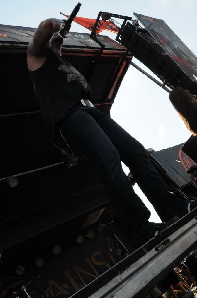 All That Remains at the Mayhem Festival 2009 at the AT&T Center, San An