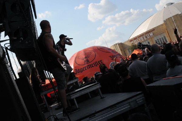 All That Remains at the Mayhem Festival 2009 at the AT&T Center, San An