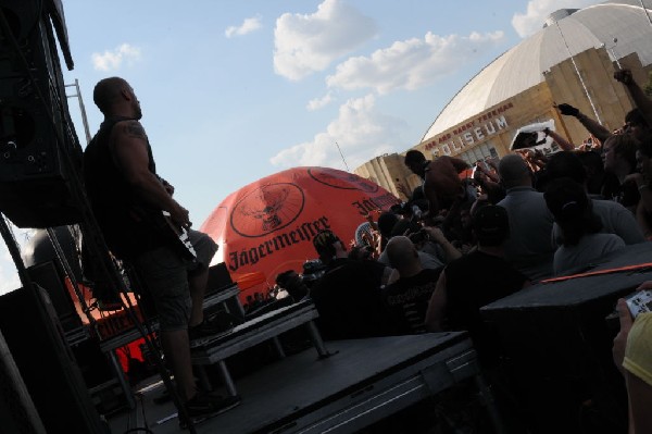 All That Remains at the Mayhem Festival 2009 at the AT&T Center, San An