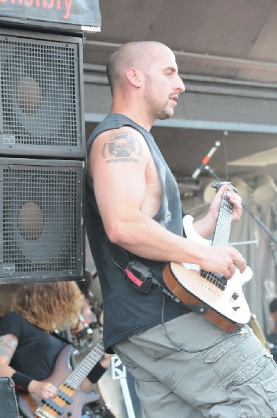 All That Remains at the Mayhem Festival 2009 at the AT&T Center, San An