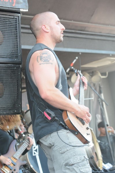 All That Remains at the Mayhem Festival 2009 at the AT&T Center, San An
