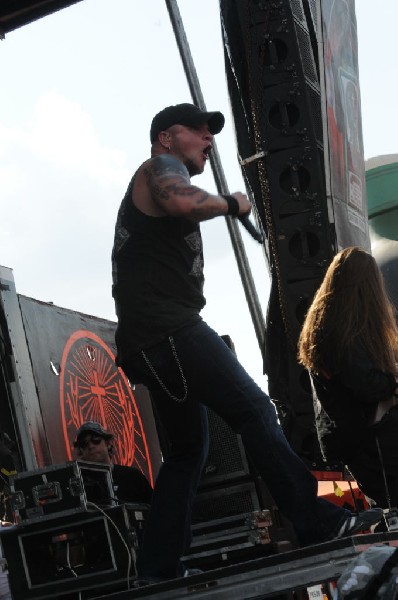 All That Remains at the Mayhem Festival 2009 at the AT&T Center, San An