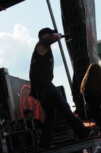 All That Remains at the Mayhem Festival 2009 at the AT&T Center, San An