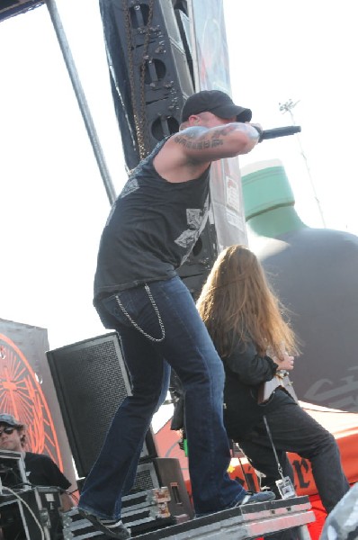 All That Remains at the Mayhem Festival 2009 at the AT&T Center, San An