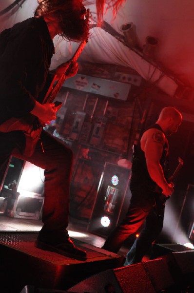 All That Remains  at Stubb's BarBQ, Austin, TX 12/01/12 - photo by Jeff Bar