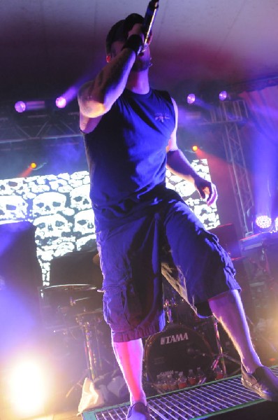 All That Remains  at Stubb's BarBQ, Austin, TX 12/01/12 - photo by Jeff Bar