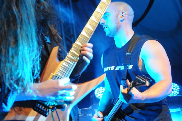 All That Remains  at Stubb's BarBQ, Austin, TX 12/01/12 - photo by Jeff Bar