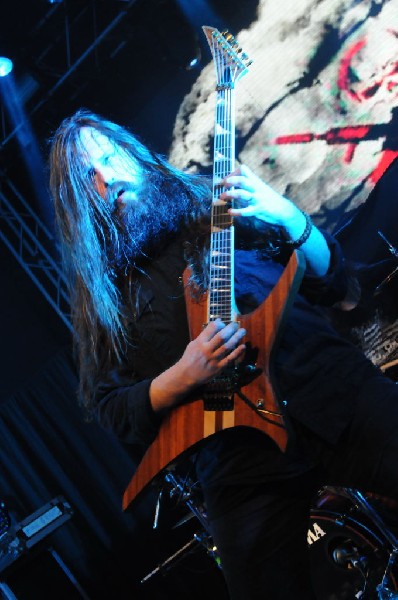 All That Remains  at Stubb's BarBQ, Austin, TX 12/01/12 - photo by Jeff Bar