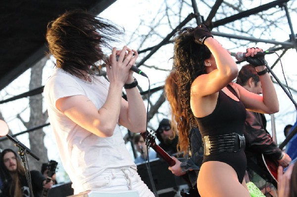 Andrew WK at Mess With Texas Fest 2010 Austin, Texas 03/20/10