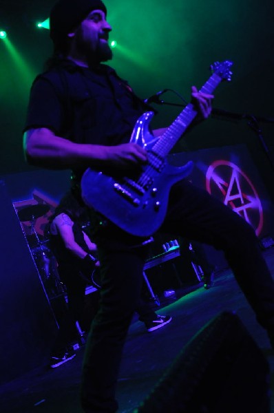 Anthrax at Emo's East, Austin, Texas 10/29/11 - photo by Jeff Barringer