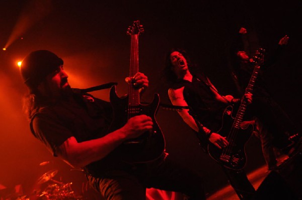 Anthrax at Emo's East, Austin, Texas 10/29/11 - photo by Jeff Barringer