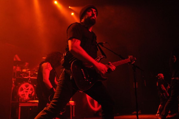 Anthrax at Emo's East, Austin, Texas 10/29/11 - photo by Jeff Barringer