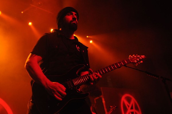 Anthrax at Emo's East, Austin, Texas 10/29/11 - photo by Jeff Barringer