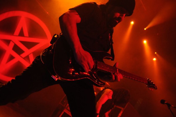 Anthrax at Emo's East, Austin, Texas 10/29/11 - photo by Jeff Barringer