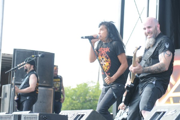Anthrax at Mayhem Festival 2012 Gexa Energy Pavilion Dallas Texas 07/10/201