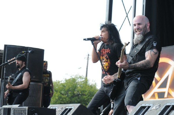 Anthrax at Mayhem Festival 2012 Gexa Energy Pavilion Dallas Texas 07/10/201
