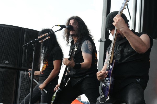 Anthrax at Mayhem Festival 2012 Gexa Energy Pavilion Dallas Texas 07/10/201